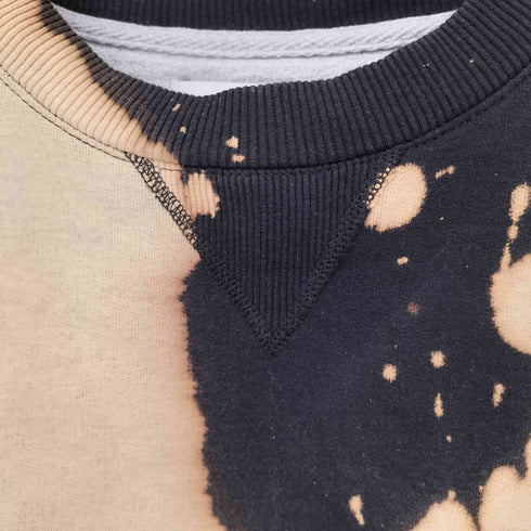 チャンピオン Champion STUDIO ICE MILK TEA ブリーチ加工 スウェット メンズ import:L