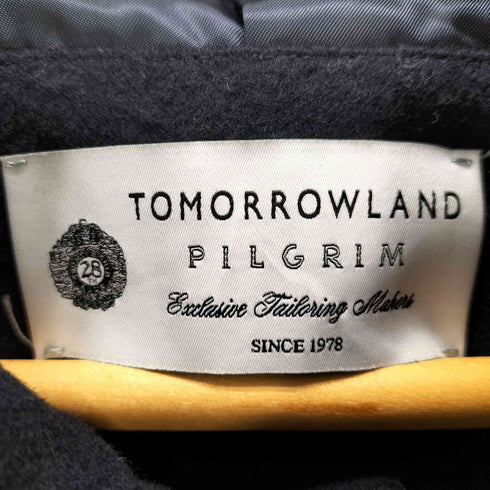 トゥモローランドピリグリム TOMORROWLAND PILGRIM カシミヤ30% ウールコート メンズ JPN:48