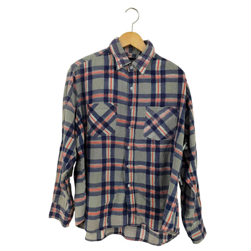 ラギッド RUGGED チェック コットン フランネルシャツ メンズ import:XL