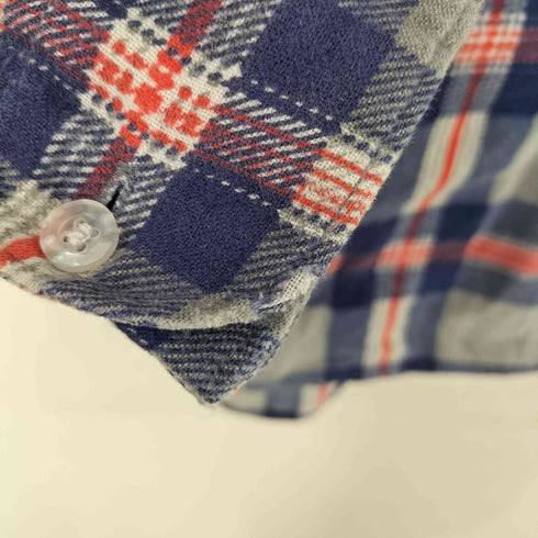 ラギッド RUGGED チェック コットン フランネルシャツ メンズ import:XL