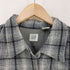 ギャップ Gap OLD オンブレ オープンカラー フランネルシャツ レディース import:M