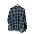 timber run チェック コットン プリントネルシャツ メンズ import:XL