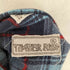 timber run チェック コットン プリントネルシャツ メンズ import:XL