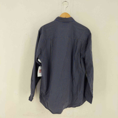 エディーバウアー Eddie Bauer 白タグ チェック BDシャツ メンズ import:S