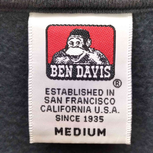 ベンデイビス BEN DAVIS ハーフジップスウェット メンズ JPN:M