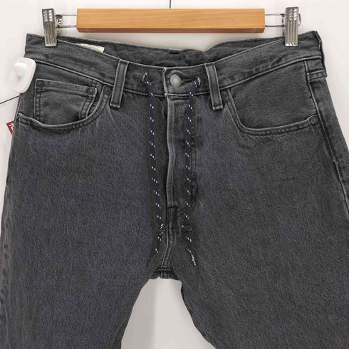 リーバイス Levis 80746-0001 ビッグE 501 クロップドブラックデニム メンズ 30