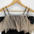 Crayme Tulle Flare Rib Tops レディース FREE