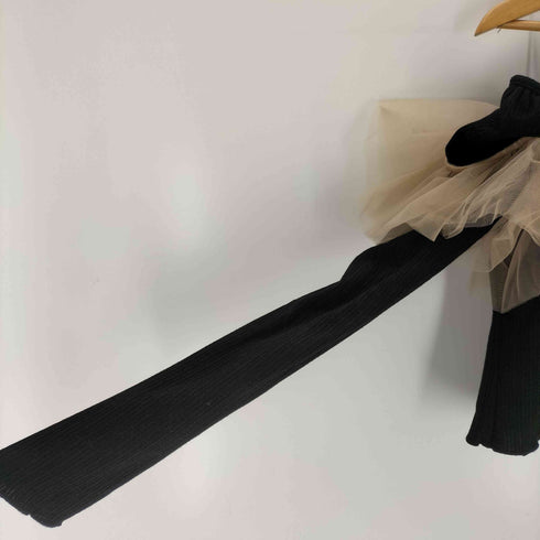 Crayme Tulle Flare Rib Tops レディース FREE