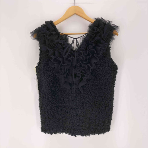 meline M Fluffy frill tops レディース JPN:M