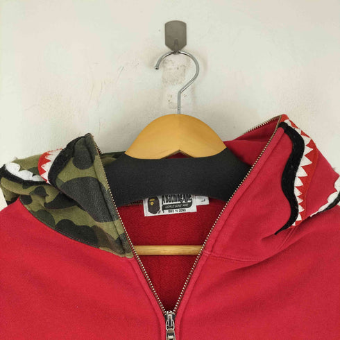 アベイシングエイプ A BATHING APE Shark FULL ZIP Hoodie メンズ JPN:L