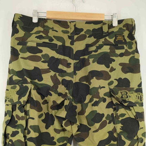 アベイシングエイプ A BATHING APE カモフラ ストレートカーゴパンツ メンズ JPN:XL