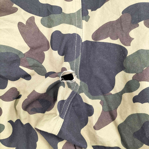 アベイシングエイプ A BATHING APE カモフラ ストレートカーゴパンツ メンズ JPN:XL