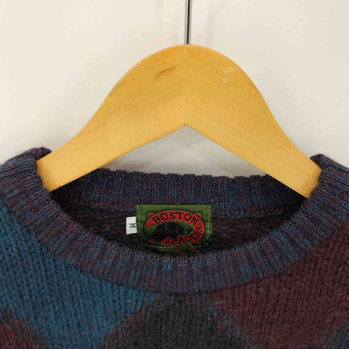 ボストントレーダーズ BOSTON TRADERS アーガイル クルーネックセーター メンズ import:M