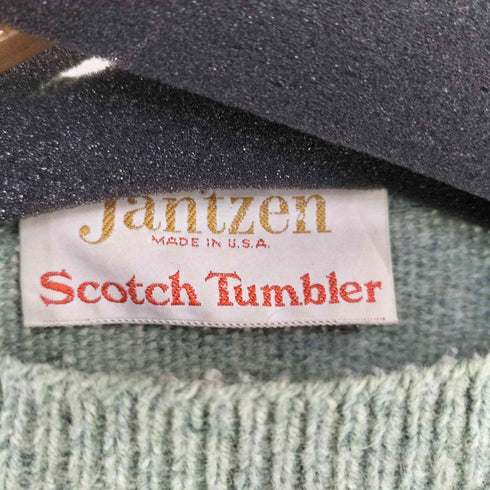 ジャンセン jantzen USA製 scotch tumbler ボーダー クルーネックニット メンズ