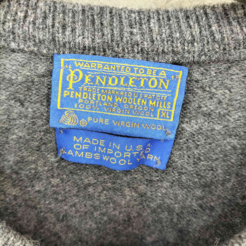 ペンドルトン PENDLETON USA製 Vネックニット メンズ import:XL
