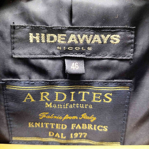 ハイダウェイニコル HIDEAWAYS NICOLE ARDITES ウールキルティングジャケット メンズ JPN:46