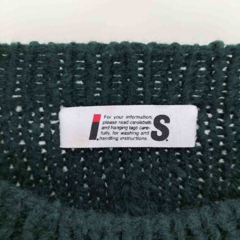 アイエスツモリチサト I.S. TSUMORI CHISATO 80S アイコン 立体編み ウール クルーネック ニット レディース JPN:M