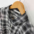 ペリーエリス PERRY ELLIS 90S 100%リネン チェックレギュラーカラーシャツ 好配色 メンズ import:L
