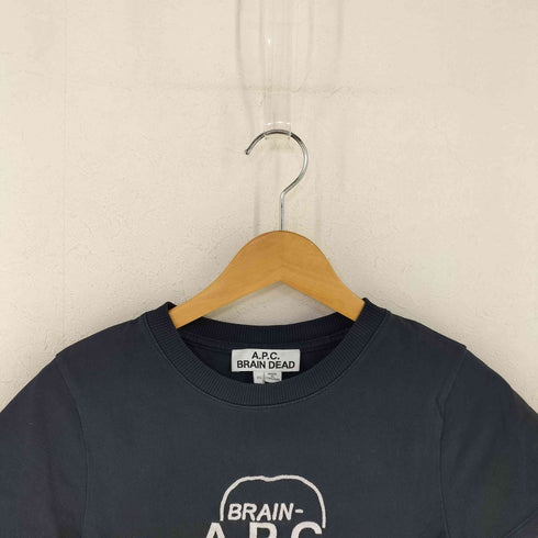 アーペーセー A.P.C. コットン フロント刺繍S/S Tシャツ レディース import:XS