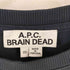 アーペーセー A.P.C. コットン フロント刺繍S/S Tシャツ レディース import:XS