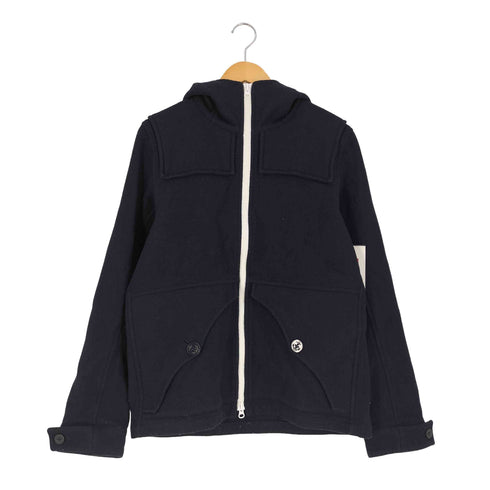 ヘリーハンセン HELLY HANSEN LEINE FULLZIP HOODIE メルトンウール フルジップフーディー メンズ import:L