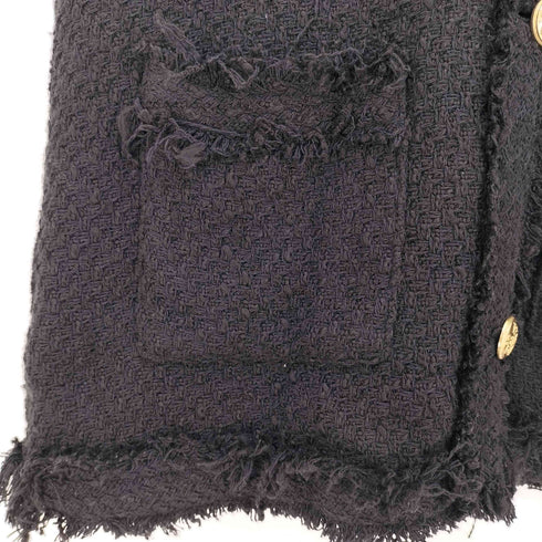 ザラ ZARA ツイードベスト レディース import:S