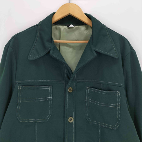 70S ポリエステルシャツジャケット メンズ