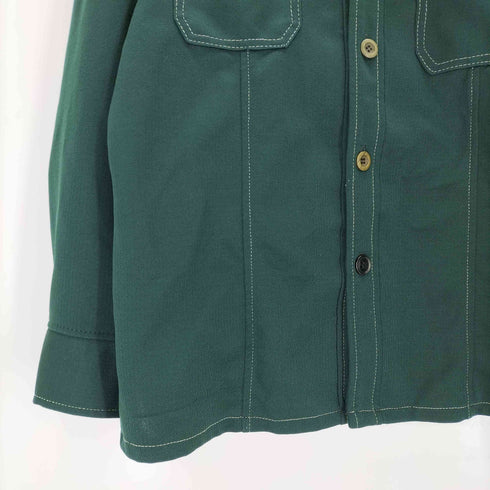 70S ポリエステルシャツジャケット メンズ