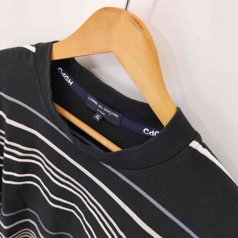 コムデギャルソンオム COMME des GARCONS HOMME AD2023 24SS 綿天竺ボーダー L/S TEE メンズ JPN:XL