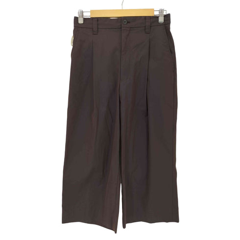 メゾンスペシャル MAISON SPECIAL 24AW 120/2/2 Suvin Cotton Gabardine Prime-Wide One Tuck Pants メンズ JPN:2