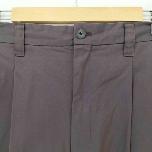 メゾンスペシャル MAISON SPECIAL 24AW 120/2/2 Suvin Cotton Gabardine Prime-Wide One Tuck Pants メンズ JPN:2
