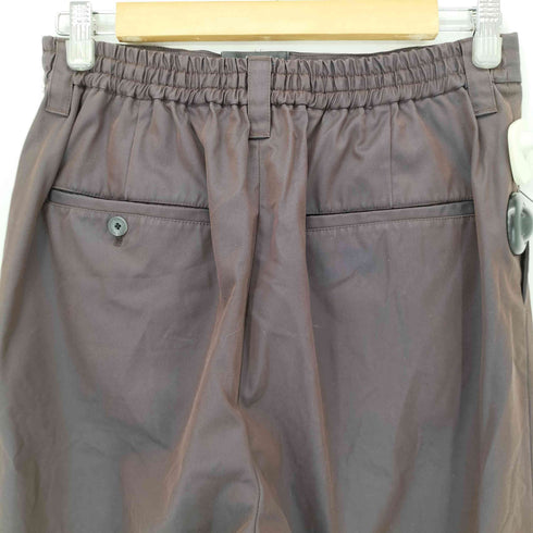メゾンスペシャル MAISON SPECIAL 24AW 120/2/2 Suvin Cotton Gabardine Prime-Wide One Tuck Pants メンズ JPN:2