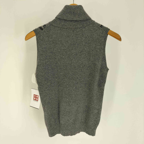 ブラーミン Brahmin ノースリーブ ハイネック ネックレス ニット レディース JPN:38