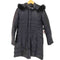 unvie-rose フォックスファー付き フーデッドダウンコート レディース 9AR