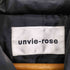 unvie-rose フォックスファー付き フーデッドダウンコート レディース 9AR