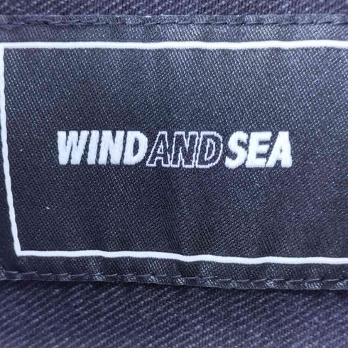 ウィンダンシー WIND AND SEA STUTTED DENIM JACKET メンズ import:M