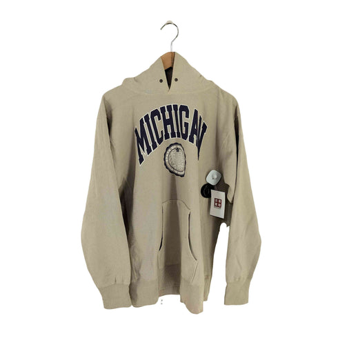 バーンズ Barns 90's プリント パーカー MICHIGAN メンズ import:L