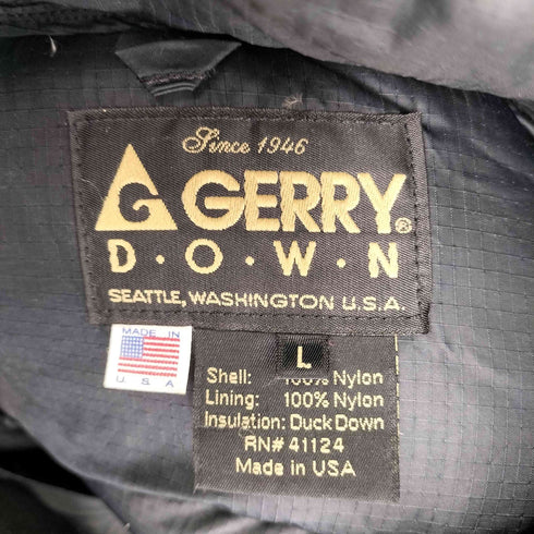ジェリー GERRY 90s USA製 ダックダウンジャケット メンズ JPN:L
