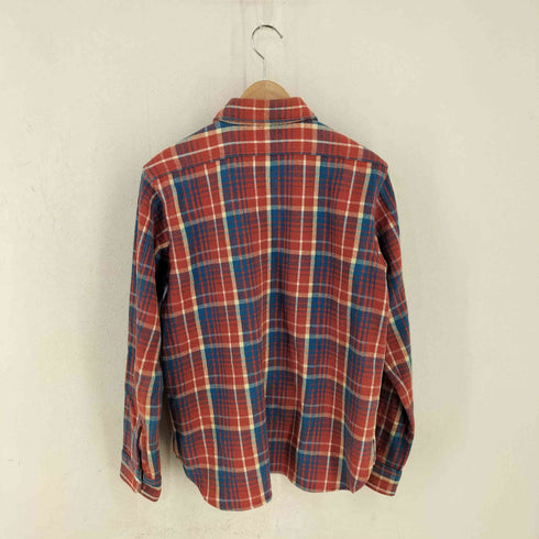 ウエアハウス WAREHOUSE チェック コットンネルシャツ メンズ 16-16 1/2