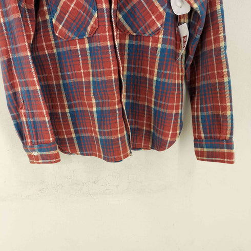 ウエアハウス WAREHOUSE チェック コットンネルシャツ メンズ 16-16 1/2