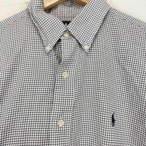ラルフローレン RALPH LAUREN YARMOUTH チェック柄ボタンダウンシャツ メンズ 16-33