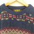 エディーバウアー Eddie Bauer 80S 黒タグ後期 MADE IN USA コットンニット メンズ JPN:XL