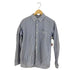 バーンズ アウト フィッターズ BARNS OUT FITTERS 脇ガゼット マチ付き ストライプ BDシャツ メンズ JPN:2