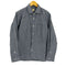 バーンズ アウト フィッターズ BARNS OUT FITTERS 猫目 メタルボタン シャンブレー BDシャツ メンズ JPN:3