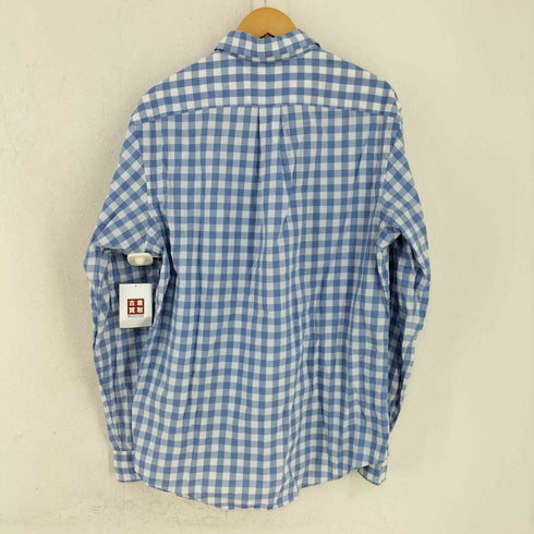 ラルフローレン RALPH LAUREN CUSTOM FIT ギンガムチェック BDシャツ メンズ import:L