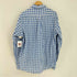 ラルフローレン RALPH LAUREN CUSTOM FIT ギンガムチェック BDシャツ メンズ import:L