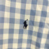 ラルフローレン RALPH LAUREN CUSTOM FIT ギンガムチェック BDシャツ メンズ import:L