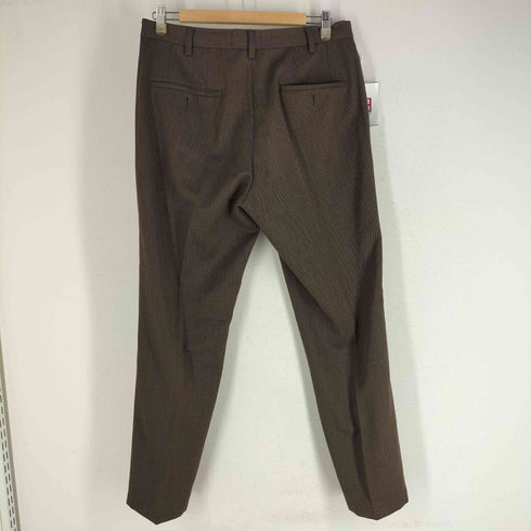 ユナイテッドアローズグリーンレーベルリラクシング UNITED ARROWS green label relaxing キャバリーツイル クリース テーパードパンツ メンズ JPN:M