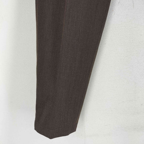 ユナイテッドアローズグリーンレーベルリラクシング UNITED ARROWS green label relaxing キャバリーツイル クリース テーパードパンツ メンズ JPN:M