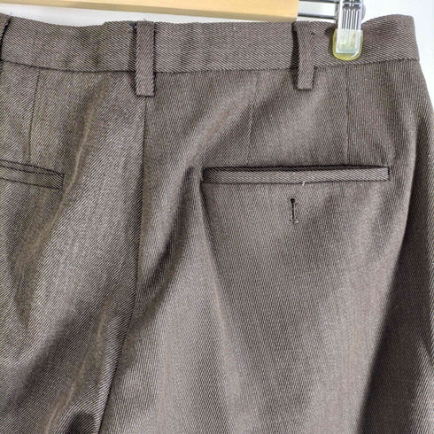 ユナイテッドアローズグリーンレーベルリラクシング UNITED ARROWS green label relaxing キャバリーツイル クリース テーパードパンツ メンズ JPN:M